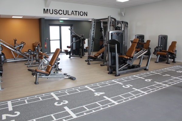Espace de musculation guidée